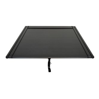 17-26 Ford F-250/F-350/F-450/F-550 SD 6ft 10in Bed Manual Retractable Tonneau Cover - Black