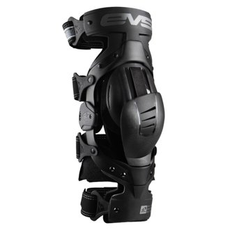 Evs Axis Sport Knee Brace Black/Black/Grey - Medium/Left