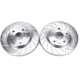 Evolution Performance Drilled And Slotted Rotor Pair