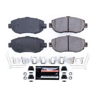 Z23 Daily Driver Carbon-Fiber Ceramic Brake Pads with Hardware Kit