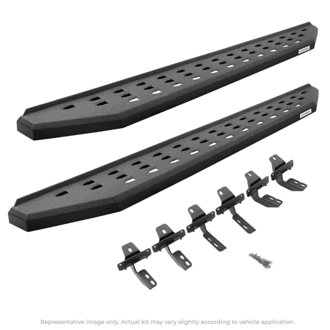 RB20 Running Boards with Mounting Brackets Kit