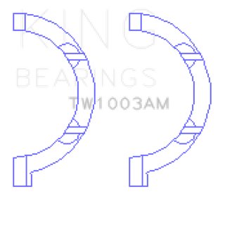 Chrysler 345/370 OHV Hemi Thrust Washer Set