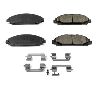 Z17 Low-Dust Ceramic Brake Pads with Hardware