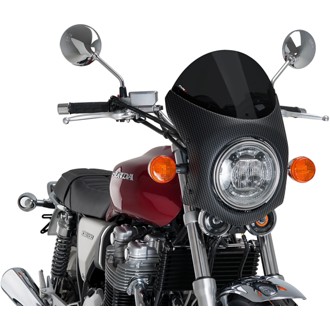 Retro Semi Fairing Dark Smoke