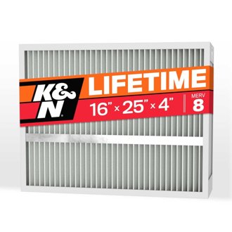 HVAC Filter; 16 x 25 x 4, MERV 8