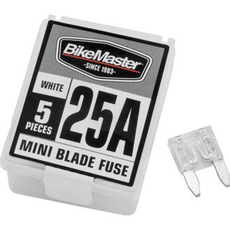 5Piece 25A Replacement Mini Blade Fuse