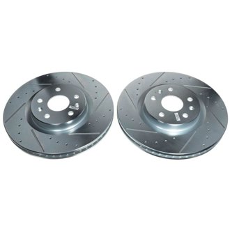 Evolution Performance Drilled And Slotted Rotor Pair