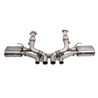Corsa 23-25 Chevrolet Corvette C8 Z06 3in Valved Cat-Back Exhaust Muffler System (ReUses Stock Tips)
