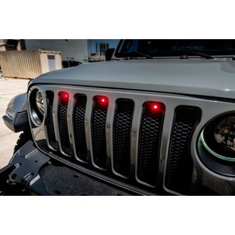 Pre-Runner Style Red Led Grill Kit