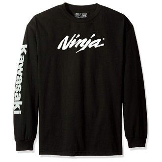 Kawasaki Ninja Long Sleeve T-Shirt / Black (M