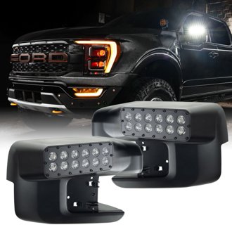 2021-2025 Ford F-150 LED Off-Road Side Mirror Ditch Lights