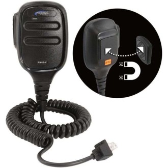 Hand Mic for RM45 & RM60 Mobile Radios with Scosche MagicMount