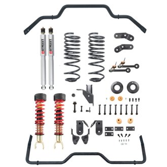 Performance Handling Kit W/ Height Adjustable Coilovers & Sway Bar Set