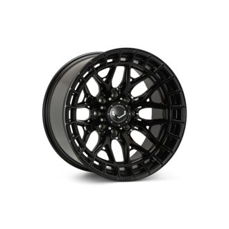HFX-1 20x10 - 8x170 - ET18 - Super Deep Face - 125.1 - Satin Black Wheel