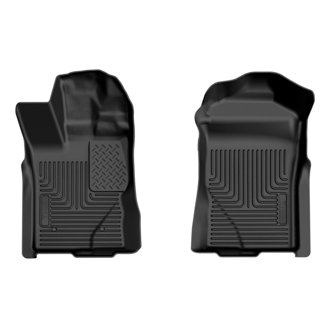 2024 Ford Ranger Supercrew WeatherBeater Front Floor Liners - Black