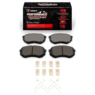 Performance Off-Road/Tow Brake Pads And Hardware Kit