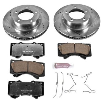 Z36 Truck and SUV Carbon-Fiber Ceramic Brake Pad and Drilled & Slotted Rotor Kit