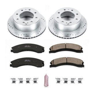 Z23 Daily Driver Carbon-Fiber Ceramic Brake Pad and Drilled & Slotted Rotor Kit