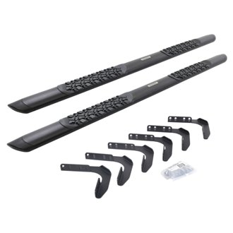 V-Series V3 Aluminum Side Steps and Mounting Brackets Kit - Textured Black