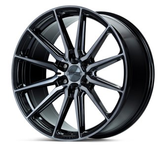 HF6-1 22x9.5 / 6x135 / ET20 / Deep Face / 87.1 - Tinted Gloss Black Wheel