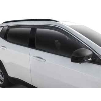 11-21 Jeep Grand Cherokee Ventvisor Low Profile (4pc) - Chrome