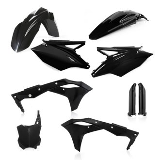 2017 Kawasaki KX250F Full Plastic Kit - Black