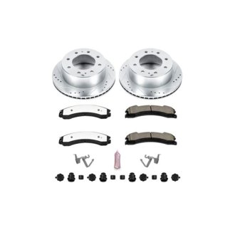 Z36 Truck and SUV Carbon-Fiber Ceramic Brake Pad and Drilled & Slotted Rotor Kit