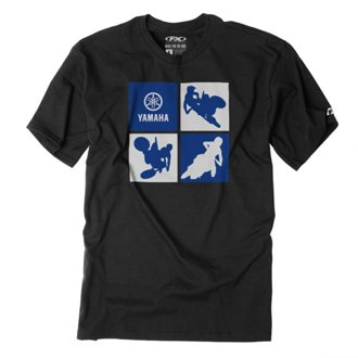 Yamaha Silhoutte Youth T-Shirt / Black (L
