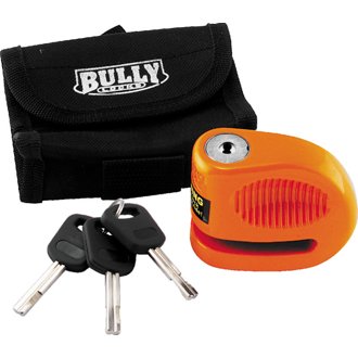 Bully Lock Disc Orange w/ Pouch - 5.5mm