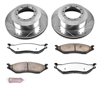 Z36 Truck and SUV Carbon-Fiber Ceramic Brake Pad and Drilled & Slotted Rotor Kit