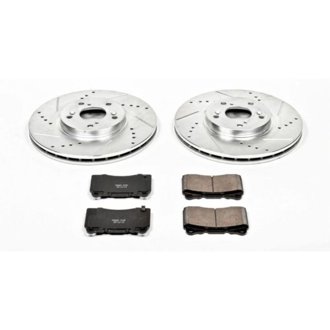 Z23 Daily Driver Carbon-Fiber Ceramic Brake Pad and Drilled & Slotted Rotor Kit