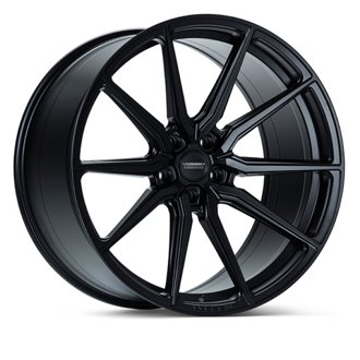 HF-3 24x10 / 5x120 / ET32 / Deep Face / 72.56 - Satin Black Wheel