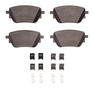 R1 -26 Mercedes-Benz A220 Rear Ceramic Pads & Hardware Kit