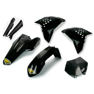 07-11 KTM 125-505 SX/XC/SX-F/XC-F/XC-W/XCF-W/EXC-F Powerflow Body Kit - Black