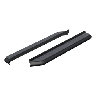 AeroTread 5in. x 76in. Black Stainless Running Boards (No Brackets)