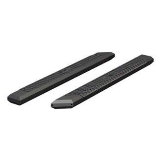 AdvantEDGE 5-1/2in. x 75in. Black Aluminum Side Bars (No Brackets)
