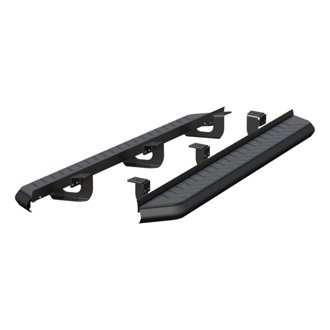 AeroTread 5in. x 73in. Black Stainless Running Boards; Select Ford Explorer