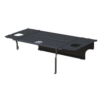 Black Aluminum Security Cargo Lid; Select Jeep Jk Unlimited