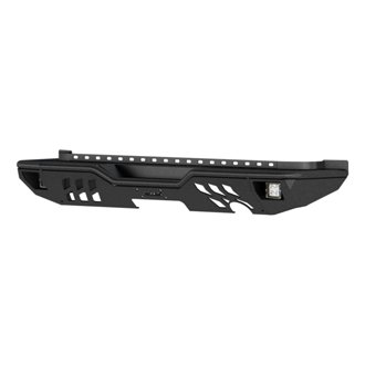 Trailchaser Jeep Wrangler Jk Aluminum Rear Bumper With Led Lights