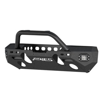 TrailChaser Jeep Wrangler JL; Gladiator Aluminum Front Bumper (Option 3)