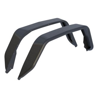 Jeep Gladiator Jt Textured Black Aluminum Rear Fender Flares