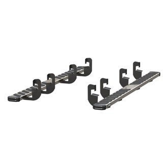NovaTrac 6in. x 91in. Polished Stainless Running Boards; Select Silverado; Sierr