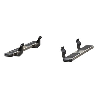 NovaTrac 6in. x 53in. Polished Stainless Running Boards; Select Ford