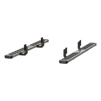 NovaTrac 6in. x 75in. Polished Stainless Running Boards; Select F-250; F-350