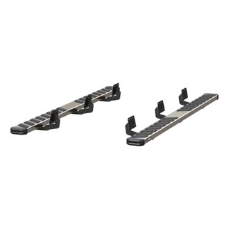 NovaTrac 6in. x 91in. Polished Stainless Running Boards; Fits Select RAM 1500