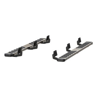 NovaTrac 6in. x 75in. Polished Stainless Running Boards; Select RAM 1500