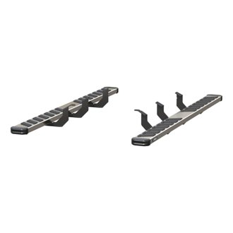 NovaTrac 6in. x 85in. Stainless Steel Running Boards; Select Toyota Tundra