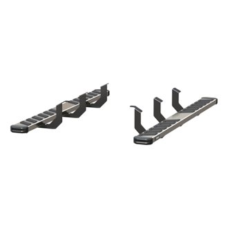 NovaTrac 6in. x 75in. Polished Stainless Running Boards; Select Toyota Tundra