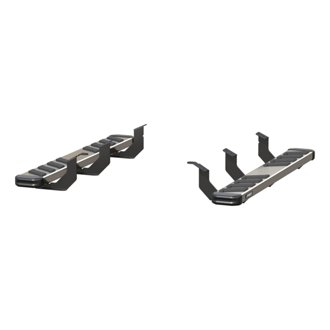NovaTrac 6in. x 53in. Stainless Steel Running Boards; Select Toyota Tundra