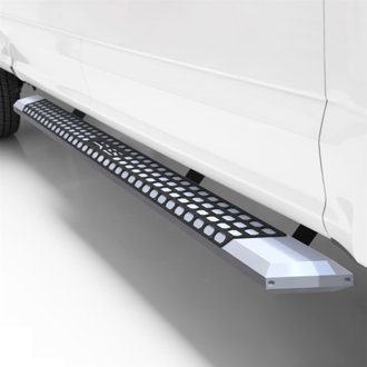 AdvantEDGE 5-1/2in. x 91in. Chrome Aluminum Side Bars; Select Ford F250; F350; F